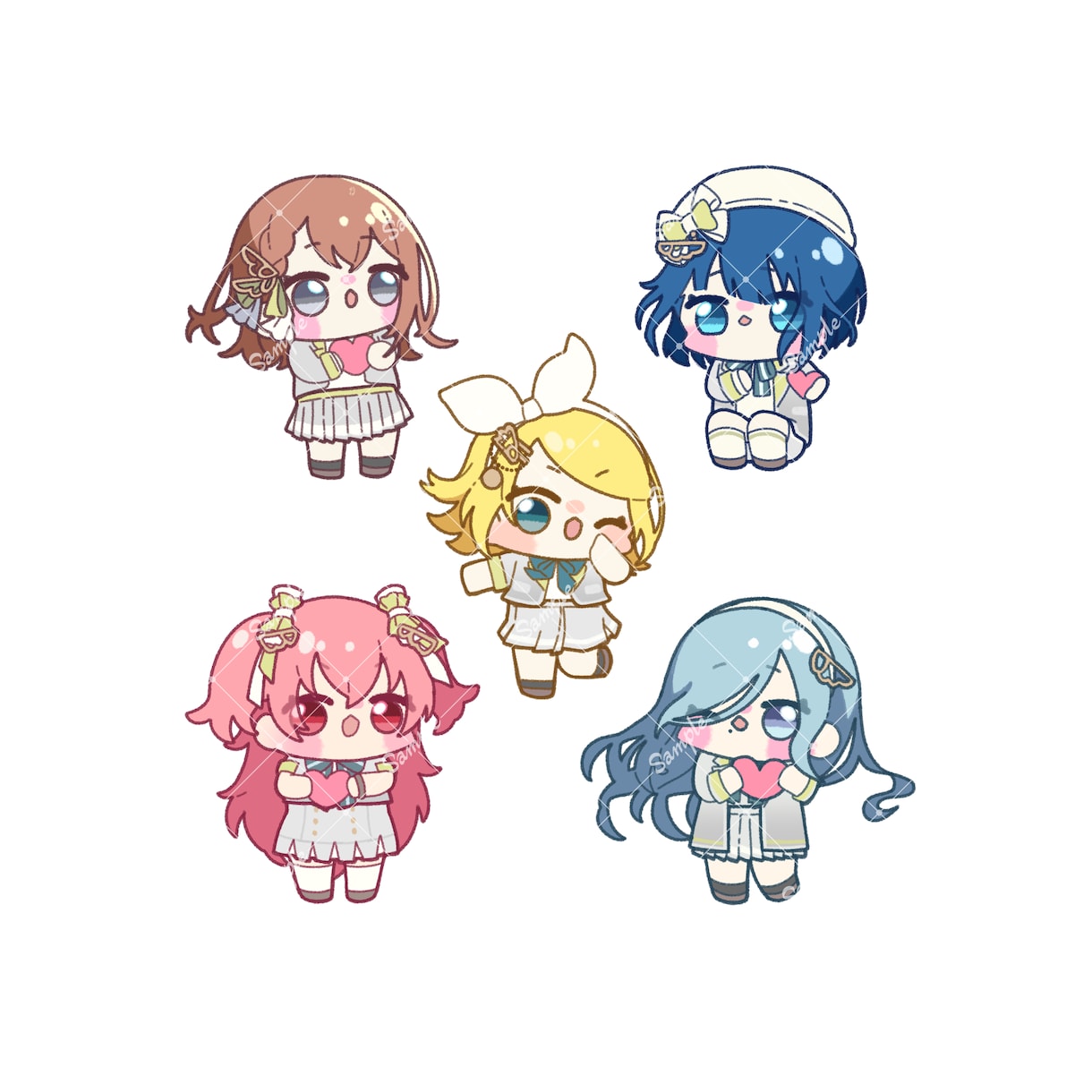 可愛くデフォルメ！あなたのキャラを魅力的に描きます 大切なキャラクターをキュートで個性的なイラストに仕上げます♪ イメージ5
