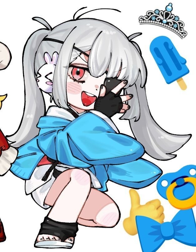 商品利用◎デフォルメイラスト制作します 配信やグッズなどに使用できるデフォルメイラストを制作します！ イメージ2