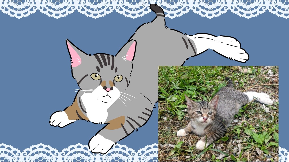 大切なペットのお写真をイラストにします シンプルで可愛らしいイラストに仕上げます！ イメージ6