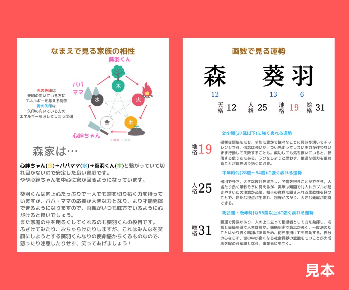 赤ちゃんの名付け本当にこれで良い！？説明書作ります 候補のお名前の良し悪しが、素人でも一目でわかる説明書で！ イメージ4