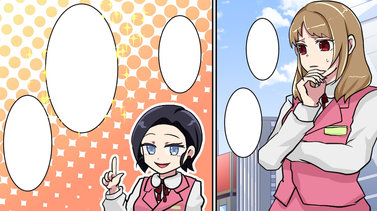 20P程度の動画用漫画描きます 原稿をもとに、フルカラーで見やすく！分かりやすい！ イメージ2
