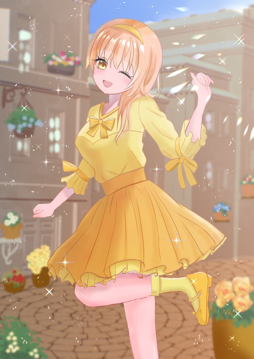 可愛い女の子を描きます 絵柄が好みの方よろしくお願いします イメージ2