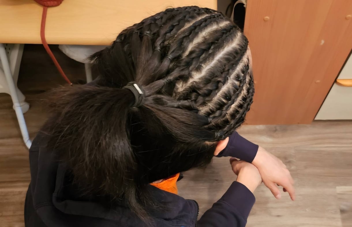 コーンロウorブレイズのセットアップ指導します 【黒人が教える！】1日で出来る黒人ヘアセットアップレッスン★ イメージ4