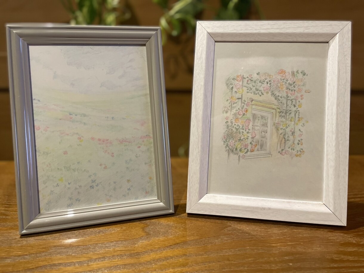 A4/優しく暖かく色鉛筆で風景画描きます 色鉛筆でイラスト、風景画何でも描きます。お気軽にご相談下さい イメージ5