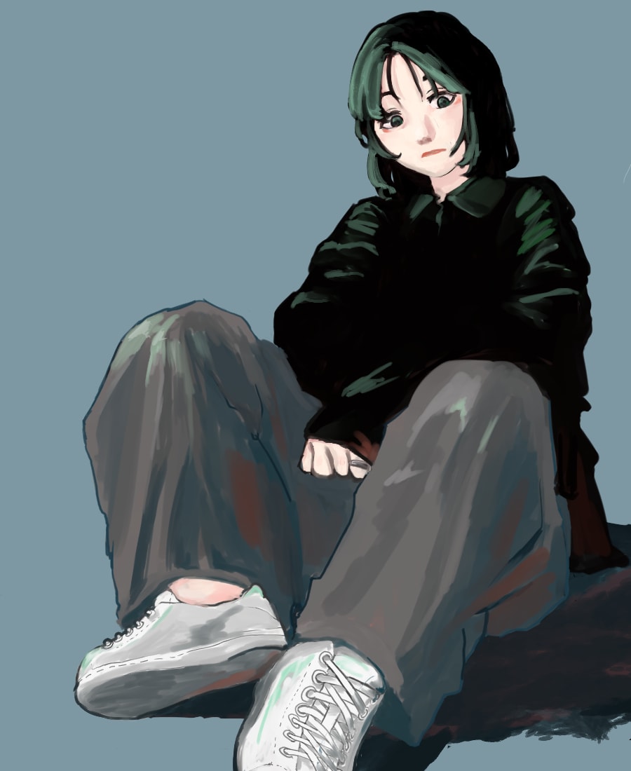 ファッショナブルなイラストを提供します 厚塗り調の好きな服のデザインに寄せたイラストを提供します イメージ3