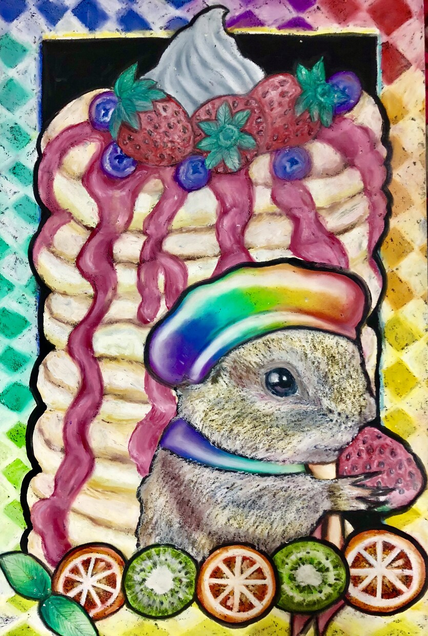 可愛いペットや動物をお好きなイメージで描きます A4特別料金3名様まで世界で１枚の素敵な絵にしませんか？ イメージ6