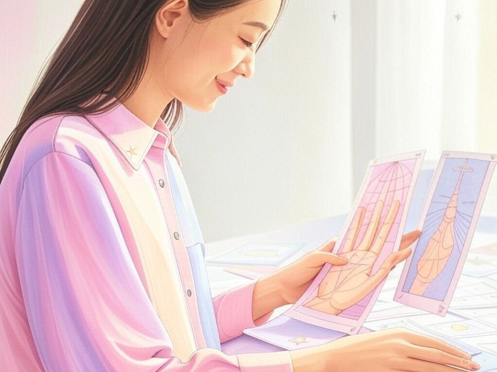 ワンコインで！手相で向いている働き方を見つけます 向いている働き方とワンポイントアドバイスの鑑定書を送ります！ イメージ4