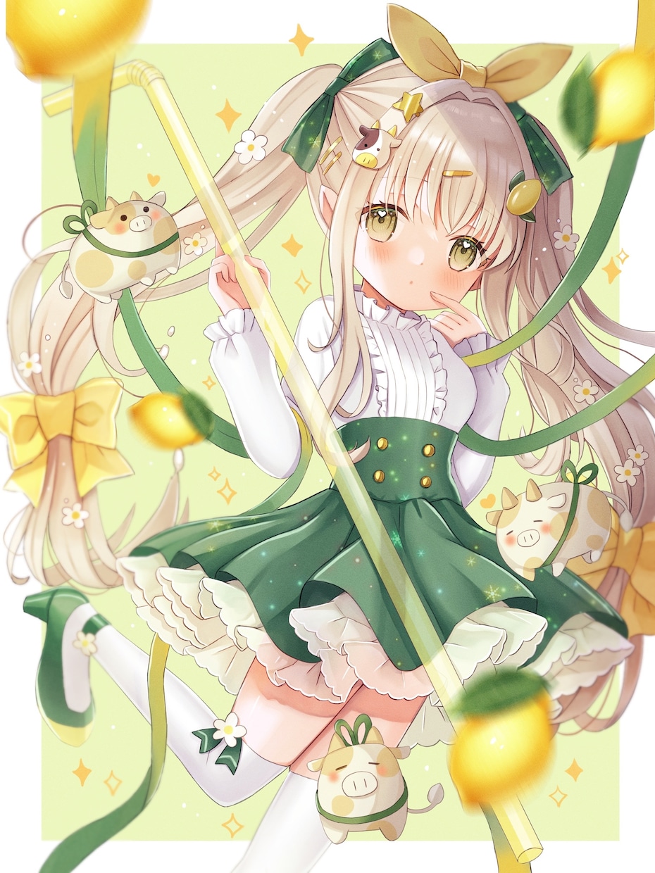 Vtuberやふわふわした女の子イラストを描きます ◎1枚絵や立ち絵、パーツ分けはお任せください！ イメージ8