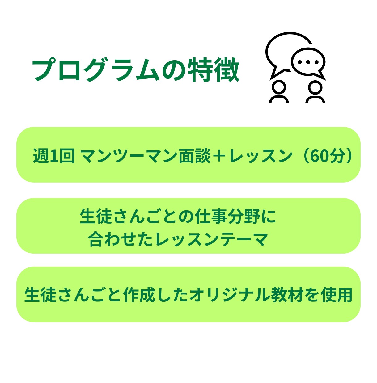 １か月あなたに合ったビジネス英語コーチングします 【初心者・学び直し歓迎】週１面談＆レッスン＋オリジナル課題 イメージ3