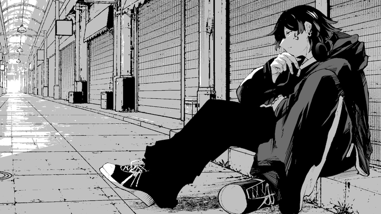 キャラクター・漫画・モノクロイラスト制作します SNSアイコン・小説挿絵・漫画用など、幅広く対応可能です イメージ4