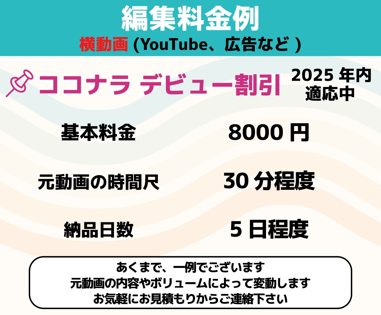 年内ココナラデビュー割引中！　各種動画編集承ります ご依頼が初回の方も安心！修正2回無料でご安心！複数依頼も可 イメージ4