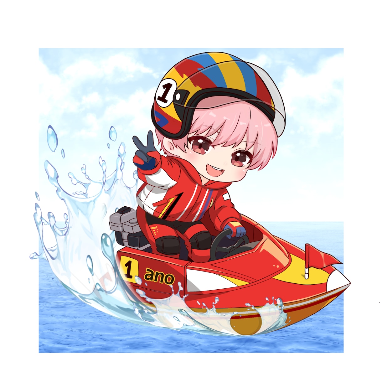 アイコン作成します お好きなSDキャラを最短3日で作成します✨️ イメージ3
