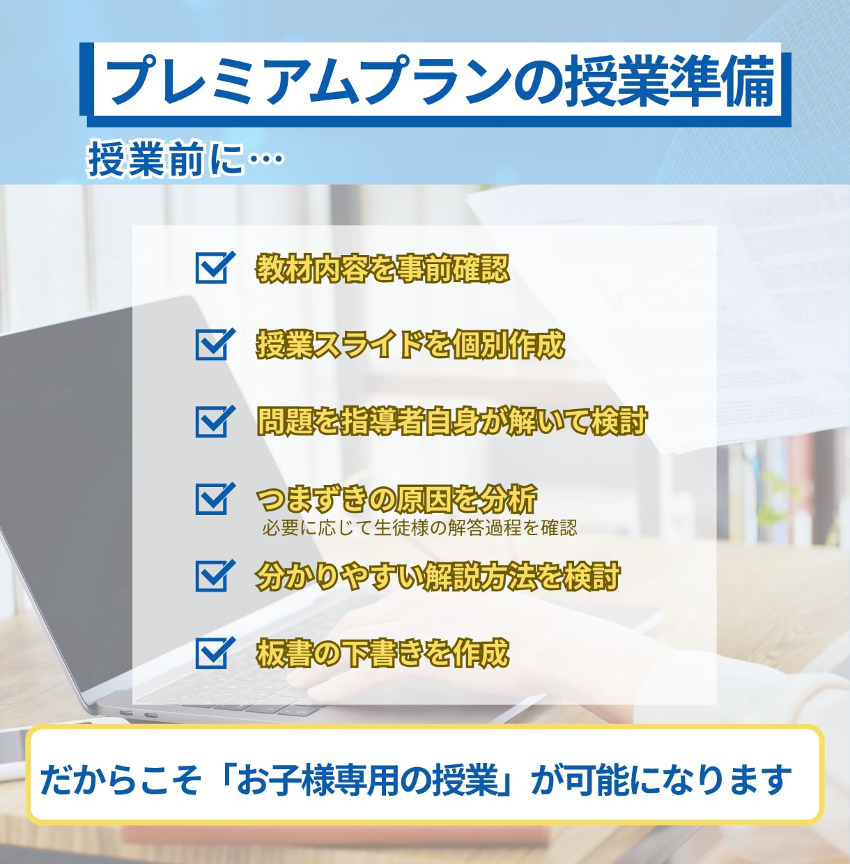 小学算数★基礎徹底で自信UP！安心できる指導します メンタル重視で自信を育てる！丁寧な個別指導 イメージ3