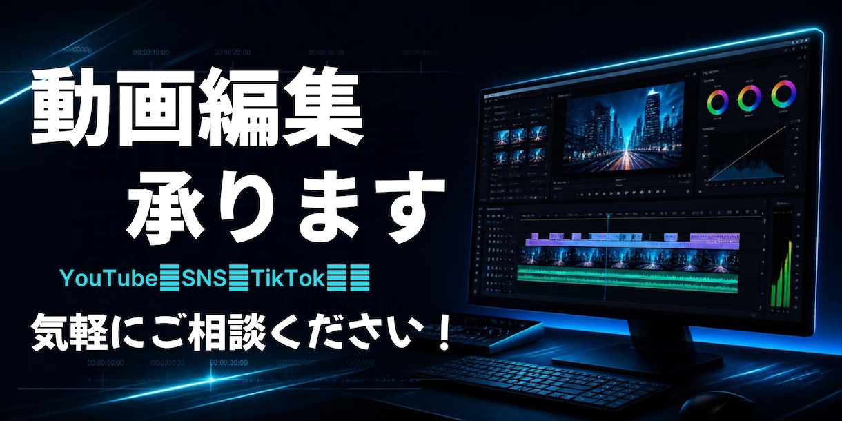 SNS向け切り抜き動画を編集します 「長い動画を、最後まで見たくなるショート動画へ。」 イメージ1
