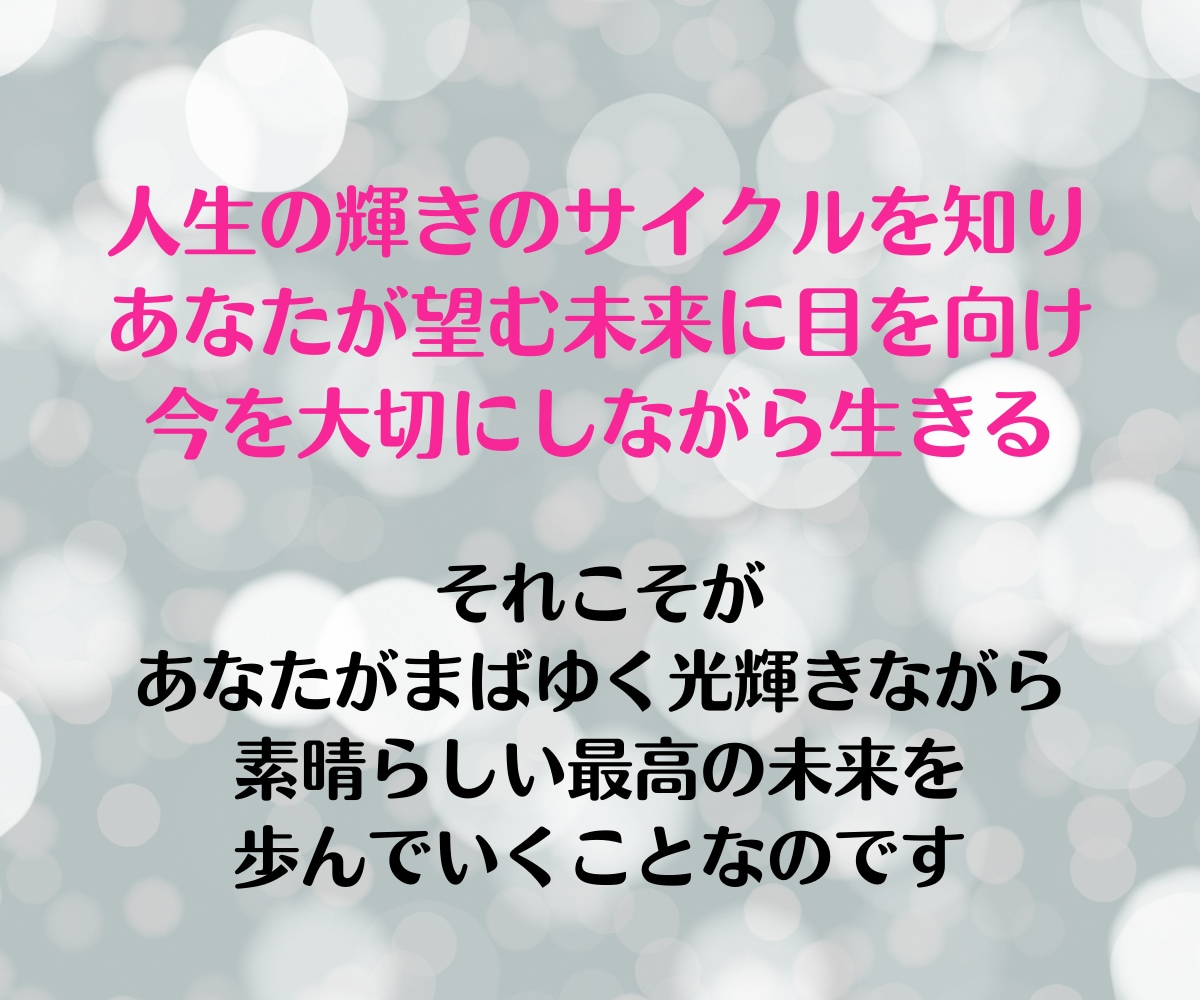 先着5名★月の神秘から魅力開花の秘訣を紐解きます 【大容量＆超詳細】あなたの人生が輝く30年サイクルと活用術 イメージ6