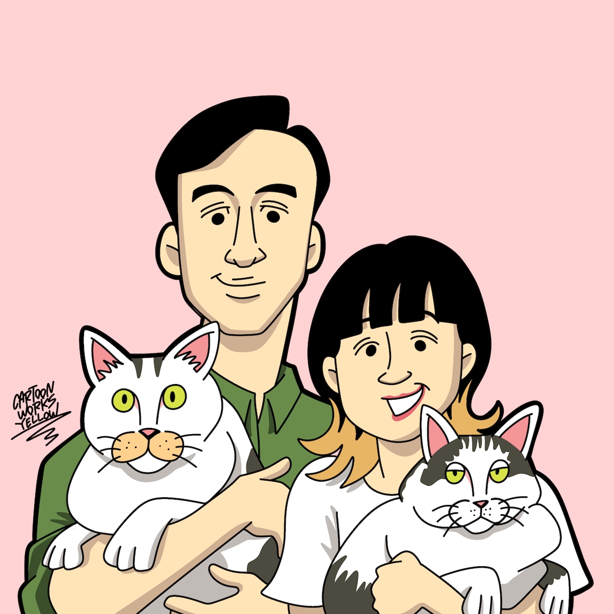 カートゥーンなペット似顔絵描きます プレゼント☆記念品に大変喜ばれています！ペット専用 イメージ10