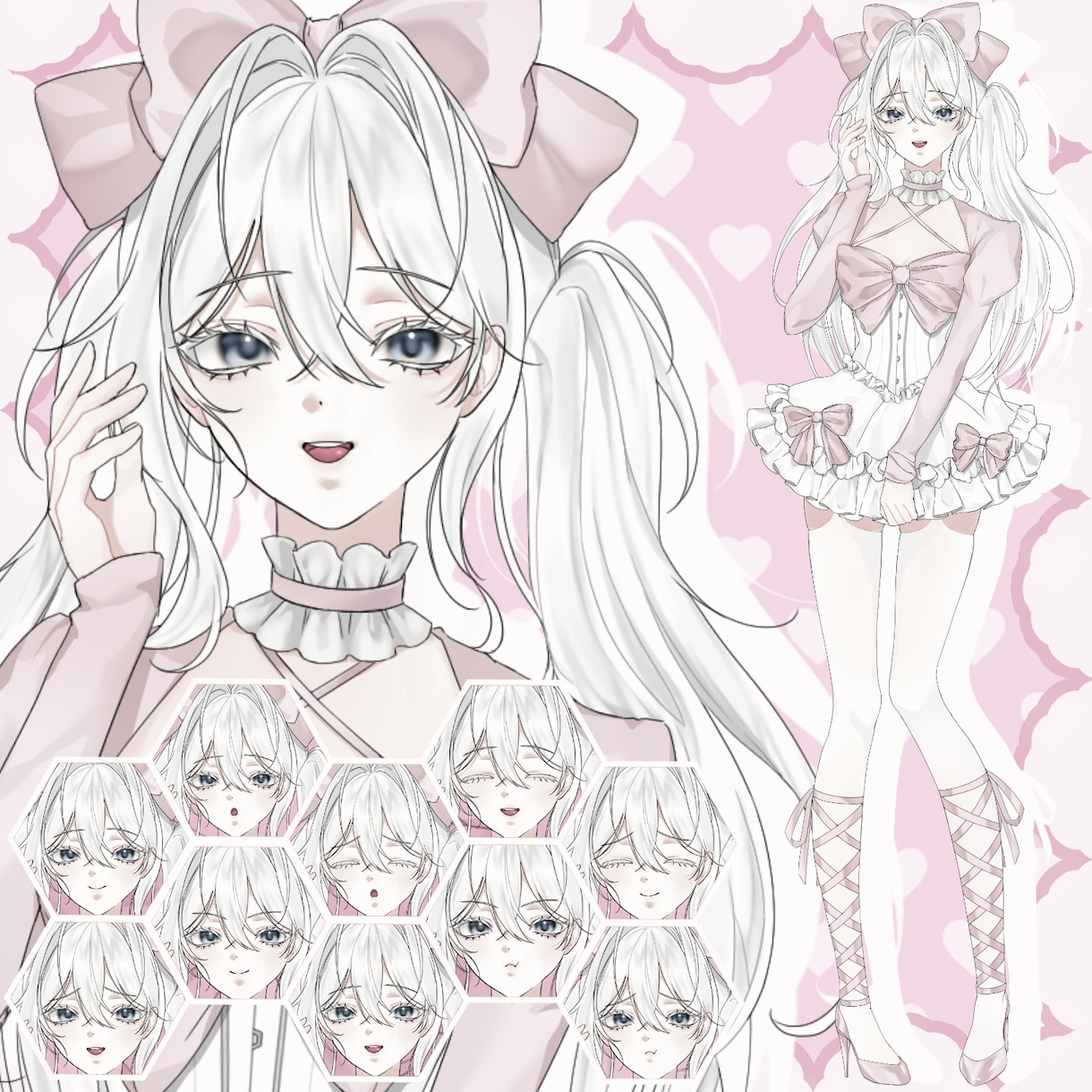 SNSでしようする立ち絵描きます 貴方だけの特別なキャラクターを描きます! イメージ2