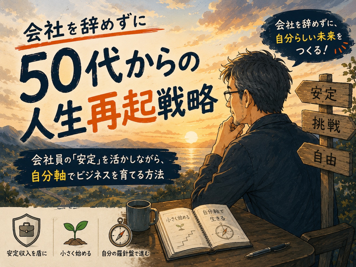 AIで会社員経験から「自分の商品」を一緒に作ります AIで会社員経験を整理し、『自分の商品』を一緒に作る60分 イメージ1