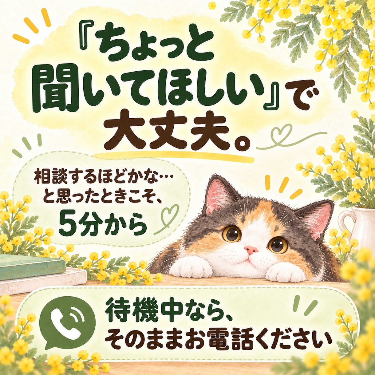 行き渋り・不登校ママパパのお話を5分から聞きます 働きながら行き渋りを支える3児母が寄り添います イメージ2