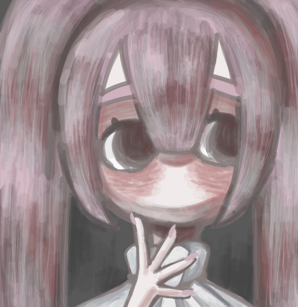 お人形のようなメルヘンかわいい女の子をかきます 個性的なかわいい絵柄で目立つアイコン イメージ7