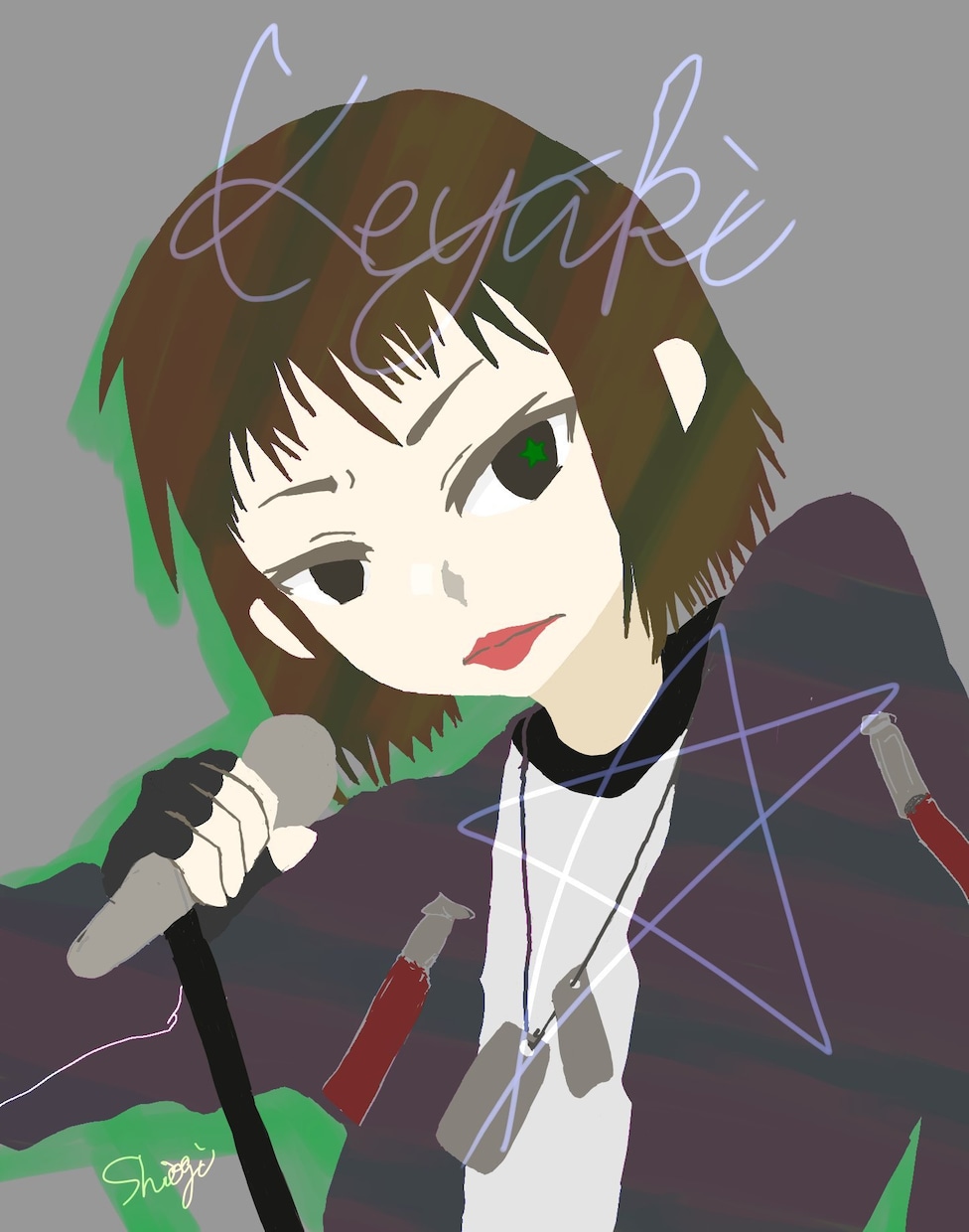 イラスト風の似顔絵描きます 似てる×かわいい！で二次元に近づけます イメージ9