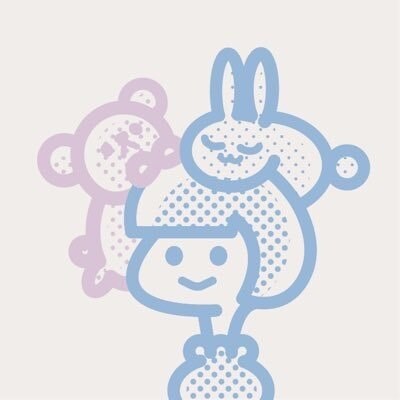 シンプルで柔らかい似顔絵アイコンをお描きします 商用利用可！2〜3色でおしゃれ！お気に入りのモチーフ追加可能 イメージ1
