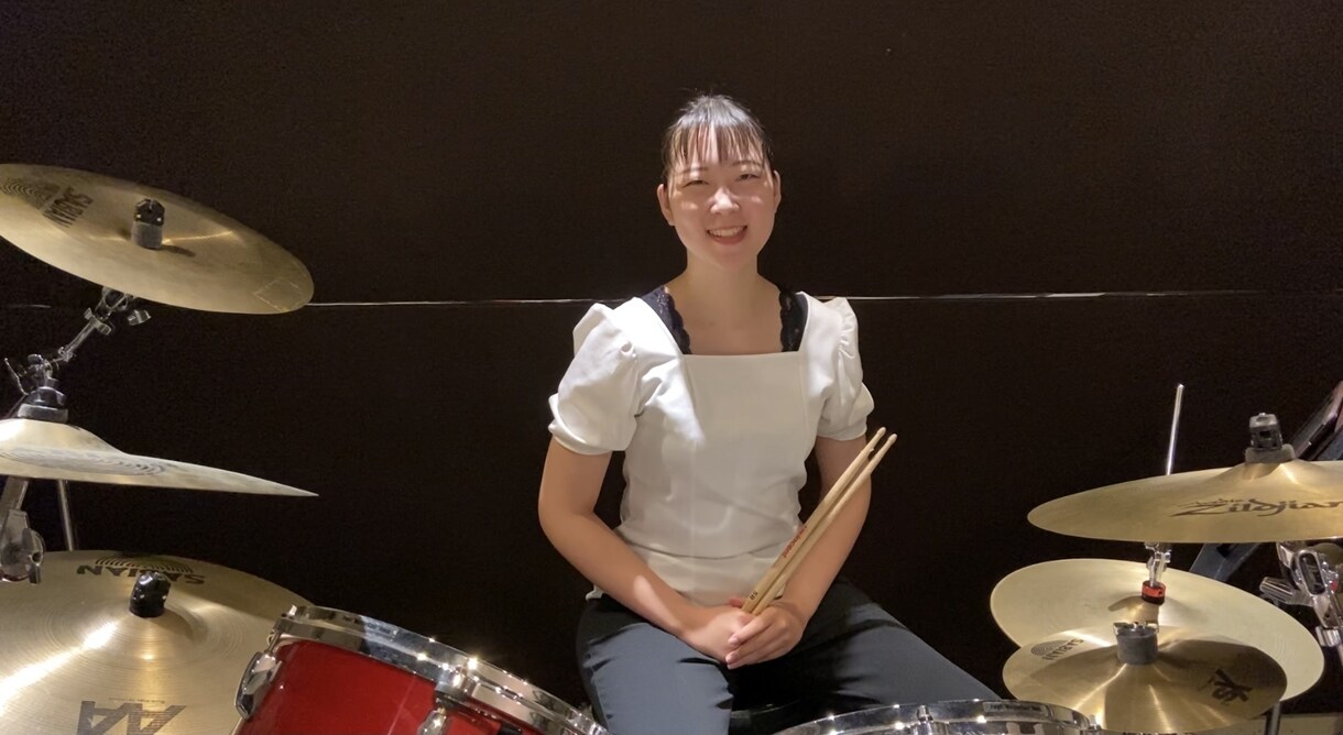 気軽にドラムレッスン♪します 好きな曲のドラムが叩けるように、お手伝いします！ イメージ2