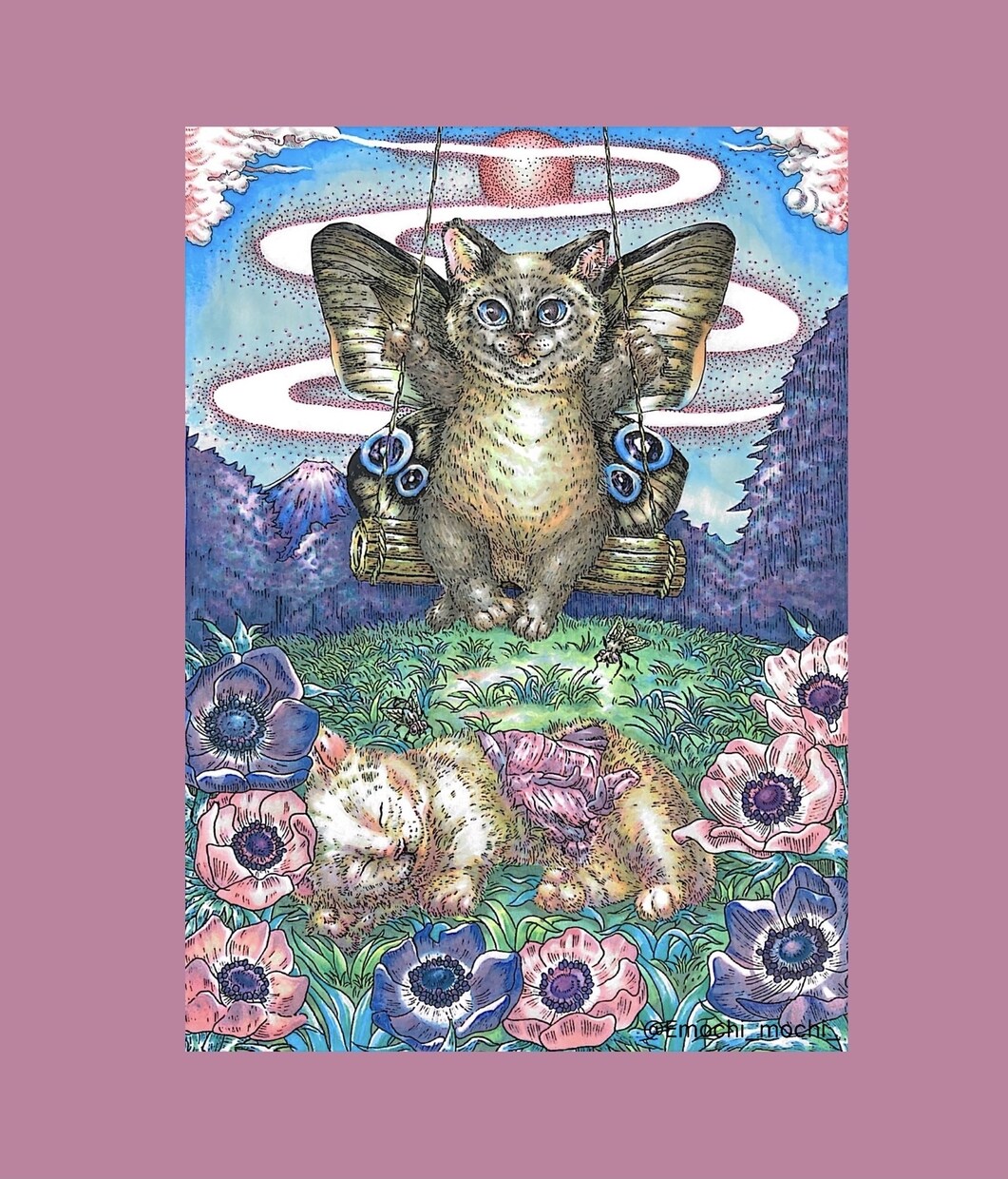 かわいい！繊細！おしゃれなペン画イラスト描きます 人物やペットの似顔絵、キャラクターのイラストはお任せあれ♪ イメージ1
