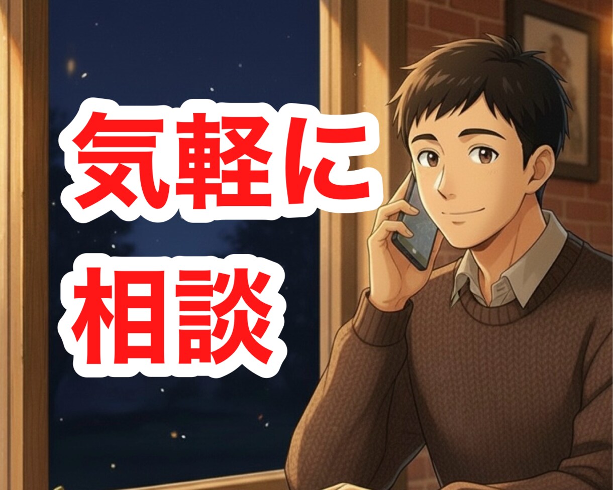 最近寝れない方専用｜過去の辛かった話を傾聴します ドキドキや不安で眠れない夜。無理して寝ずにお話しましょう。 イメージ1