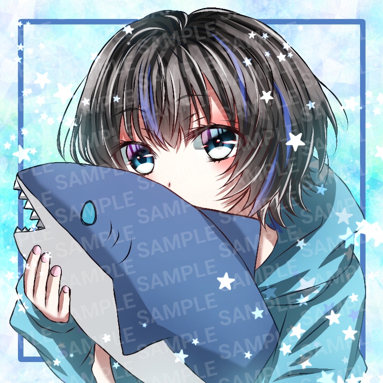 アイコン、動画用、配信用、イラスト描きます かわいいカッコいいあなたのキャラで色々な用途にいかがですか イメージ7