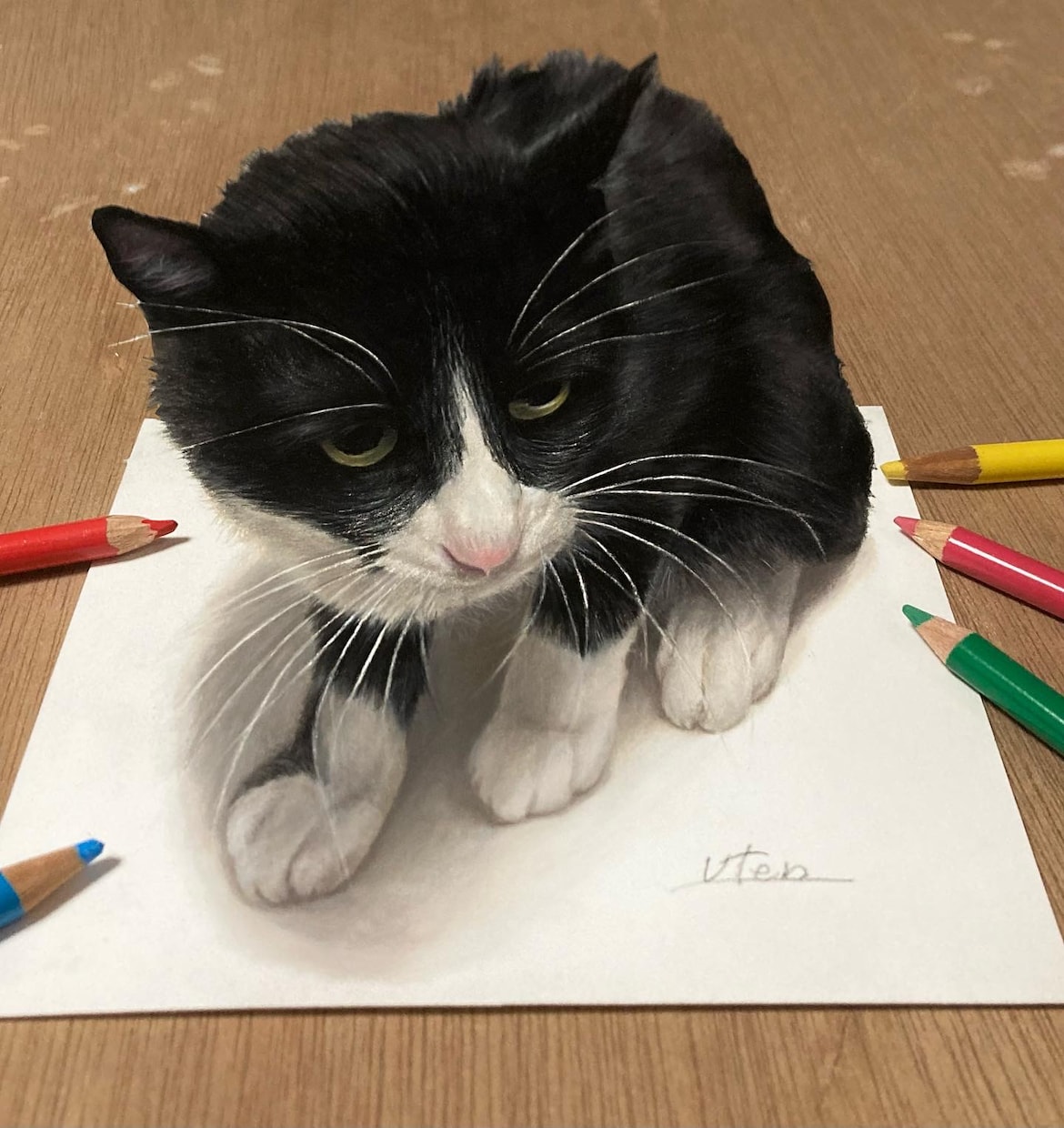 リクエストに沿った似顔絵をお届けします 現役芸大の特待生が本格的な似顔絵を描かせていただきます イメージ4