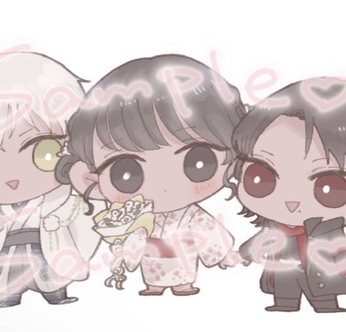 SALE中！ミニキャライラストを制作します 商業利用OK！今っぽい淡色アイコン。 イメージ2