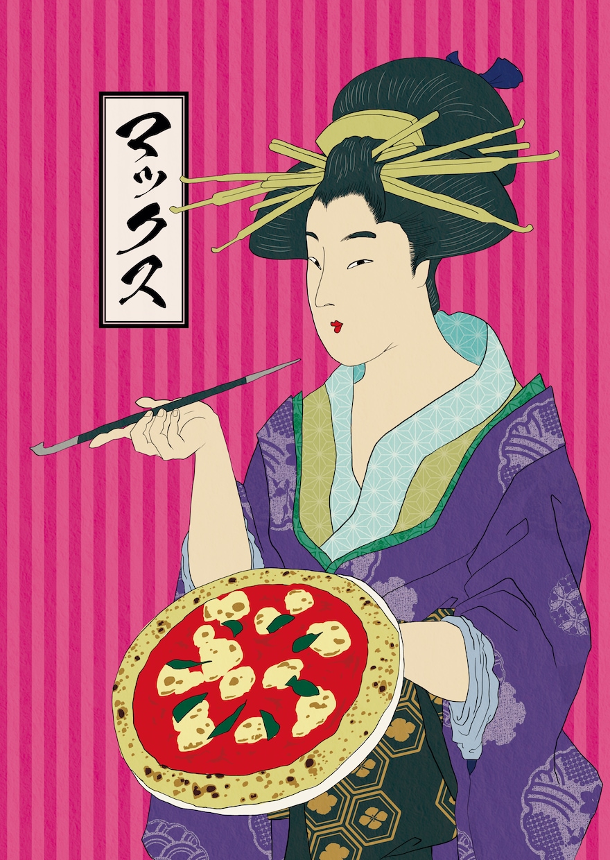 浮世絵風/江戸風イラスト制作します 見覚えがあるのに新しい、インパクトを与えたい方へ イメージ7