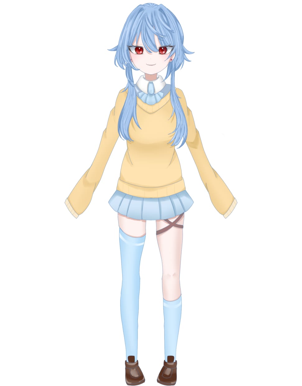 IRIAMさんやVTuberさんの立ち絵を描きます できるだけ高クオリティで描かせていただきます！ イメージ4