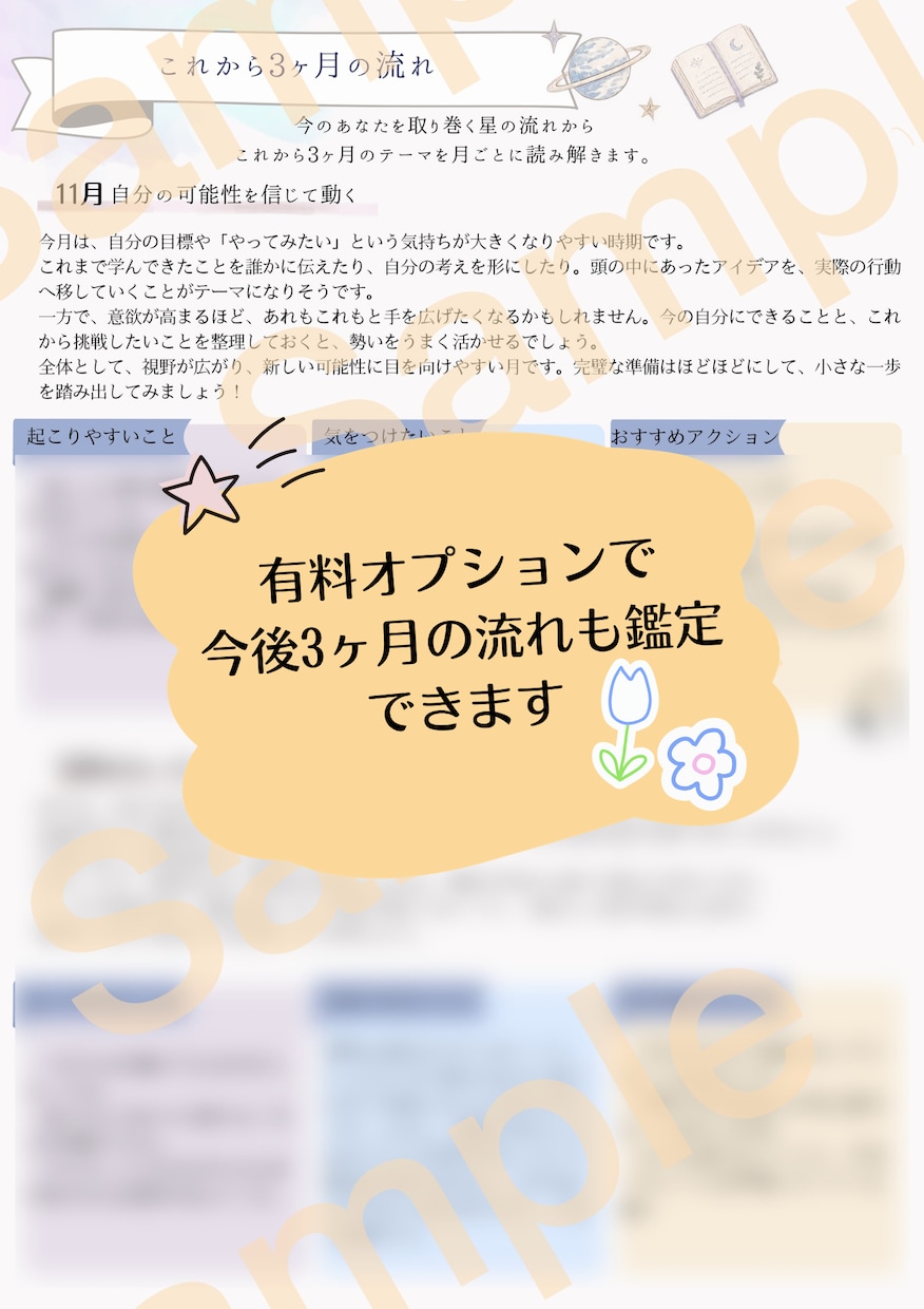 ホロスコープで適職とあなたの強みを鑑定します 〜転職・副業・これからの働き方に。あなたに合う仕事のヒント〜 イメージ5