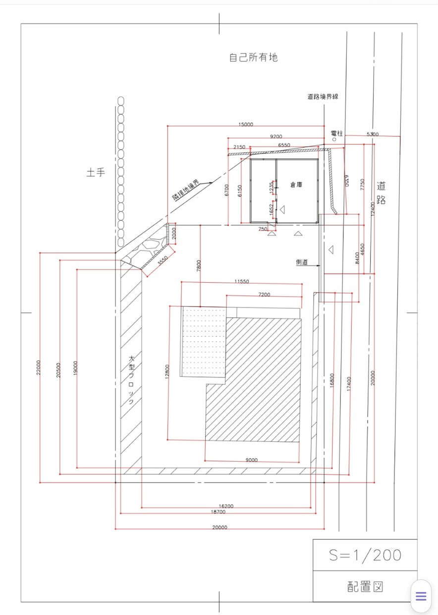 AutoCADにて様々な図面作成を致します 間取り図、DIY用の図面などの作成のお手伝いを致します。 イメージ5