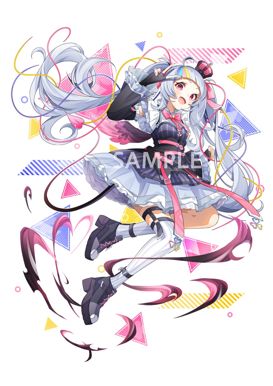VTuberや配信者の方向け！全身イラスト描きます 商用利用可！キービジュアル、アクスタなどにどうぞ！ イメージ1