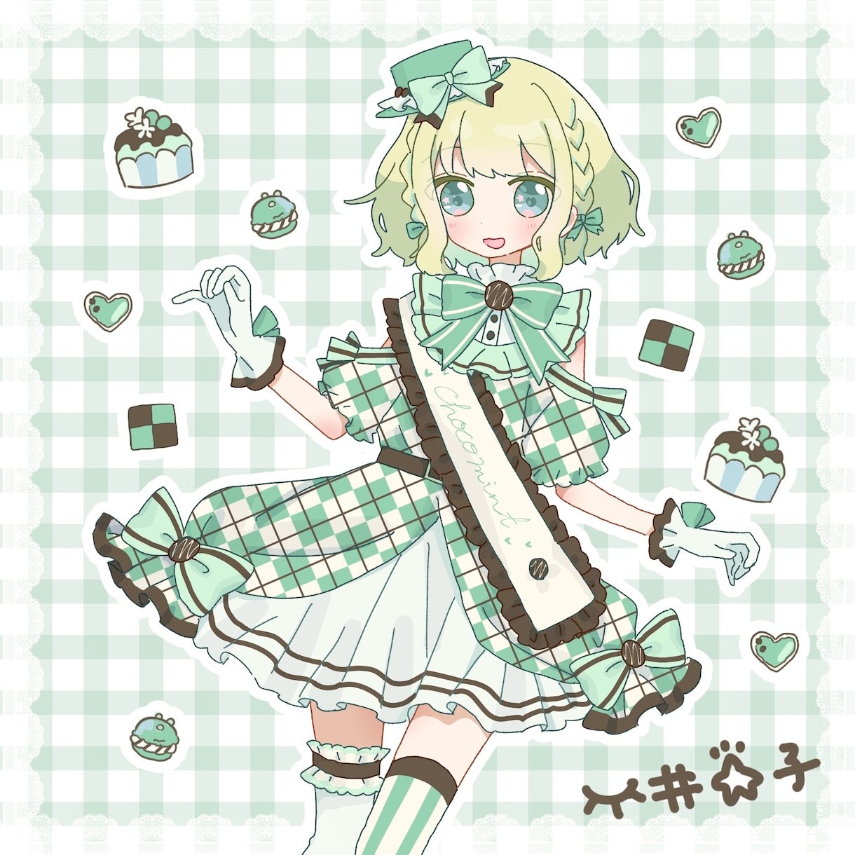 ポップでかわいいイラストお描きします アイコン・立ち絵・サムネイル等、幅広く対応！ イメージ9