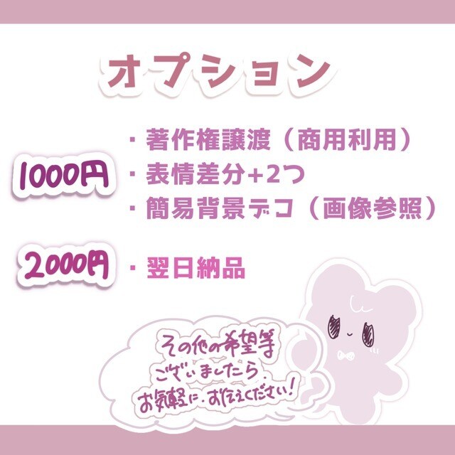 キュートなデフォルメイラスト制作します キラキラ可愛いSDイラストです！ イメージ3