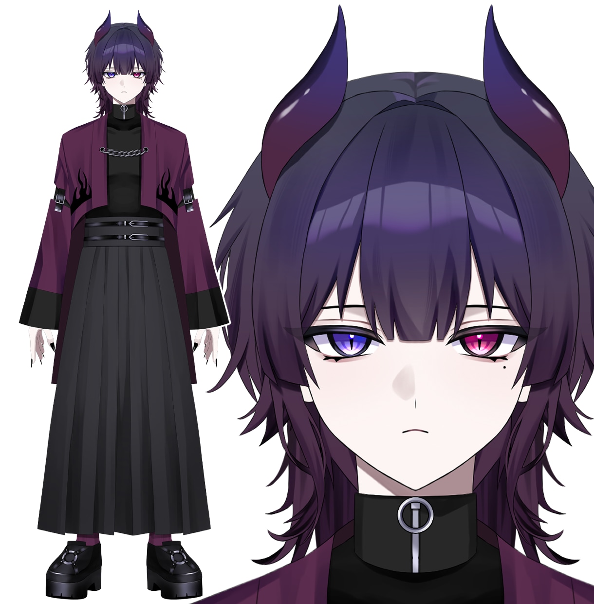 Vtuberキャラデザ～モデリング全て制作します キャラデザ・イラストのみ、配信画面、三面図等のご依頼も可能。 イメージ7