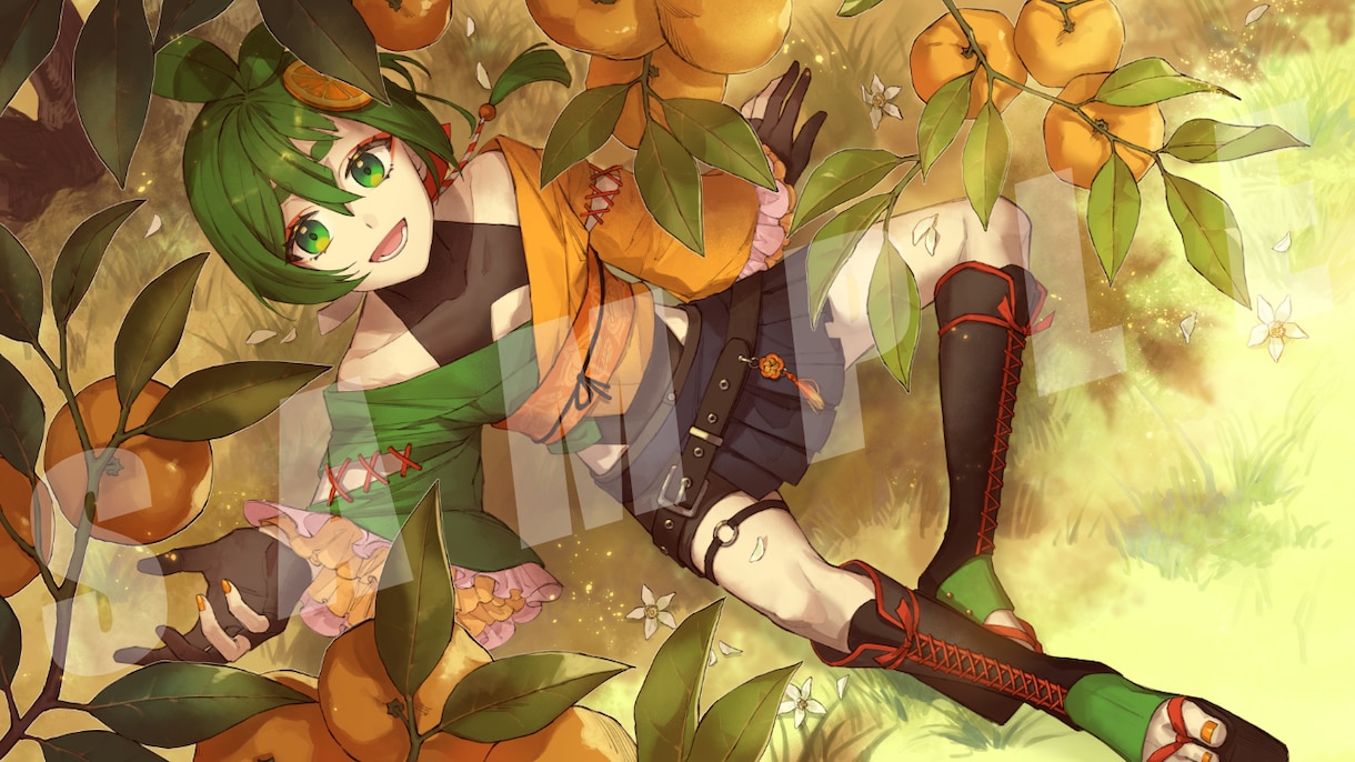 キャラ立ち絵、一枚絵等イラストお描きします インパクトのあるイラストをご希望の方に！ イメージ7