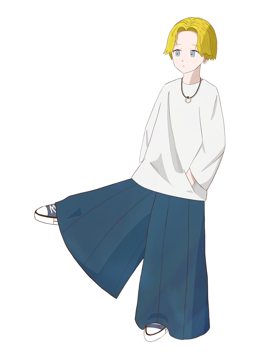 アニメ調の人物SNSアイコンを制作します すっきりした線画と色使いで、あなただけのアイコンを描きます イメージ2