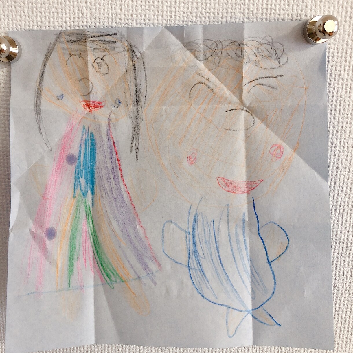 5歳児が心を込めてあなたの可愛い似顔絵描きます 優しいほんわかイラストで癒されませんか？ イメージ7