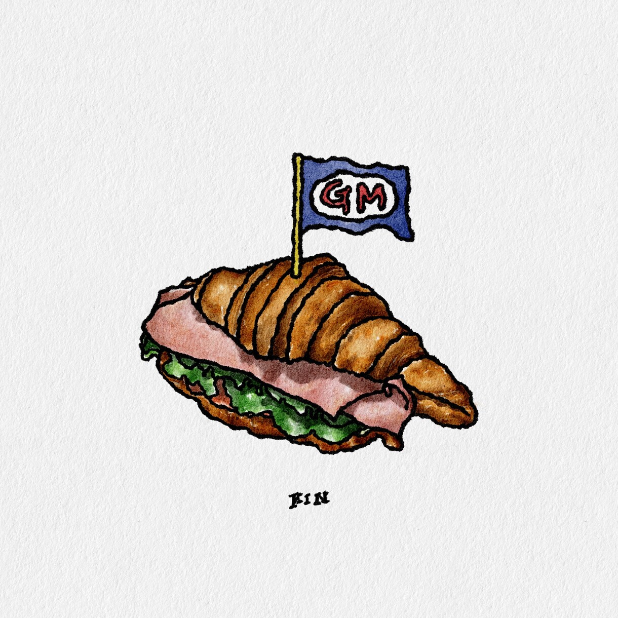 ポップでへんてこな人物・食べ物等イラスト描きます アイコン、似顔絵、挿絵等様々な用途に合わせたイラスト作成 イメージ9
