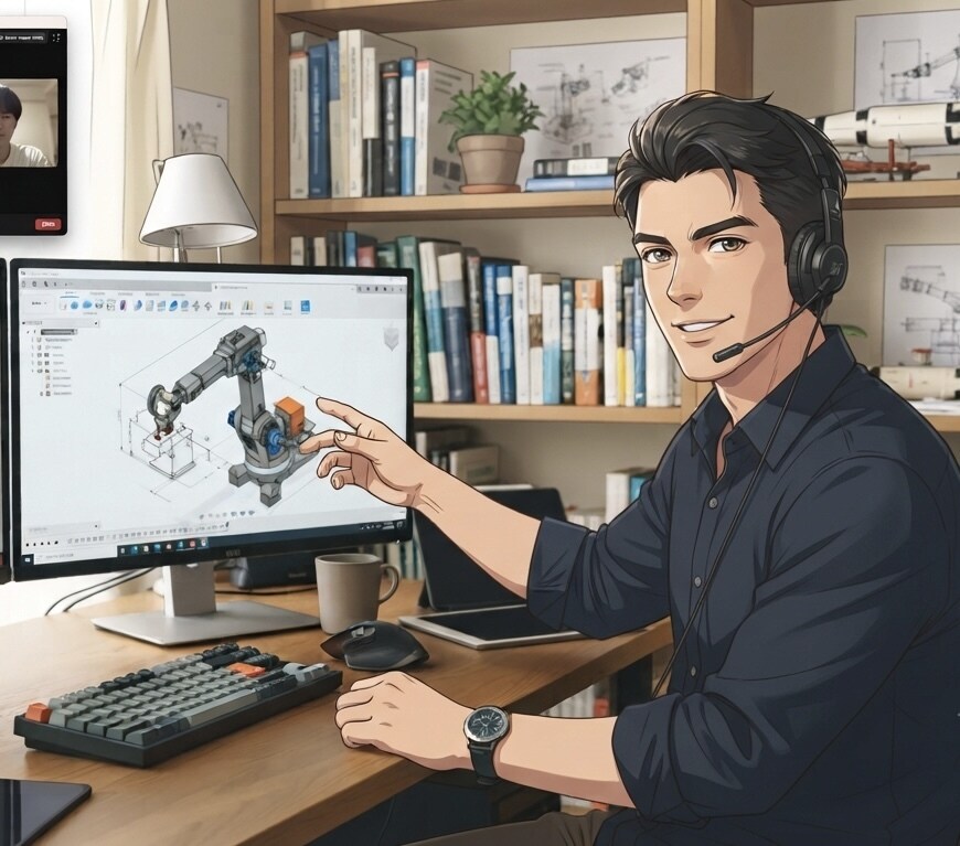 オンラインでのモデリング作成援助いたします 板金、切削品のモデリングを1から始めたい方にオススメ！ イメージ2