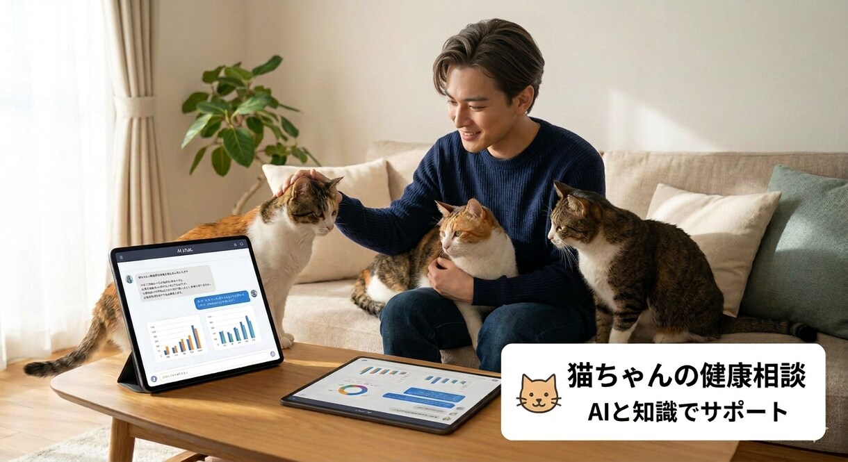 ペットアドバイザーをさせていただきます 難病猫の便秘や歩行困難に悩む方。実体験に基づくケアを伝えます イメージ1