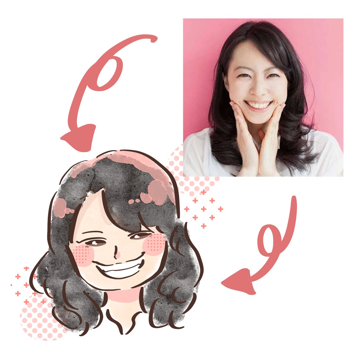 特徴を捉えた可愛い似顔絵を描きます 特徴を可愛らしく捉えた似顔絵を描きます！ イメージ4