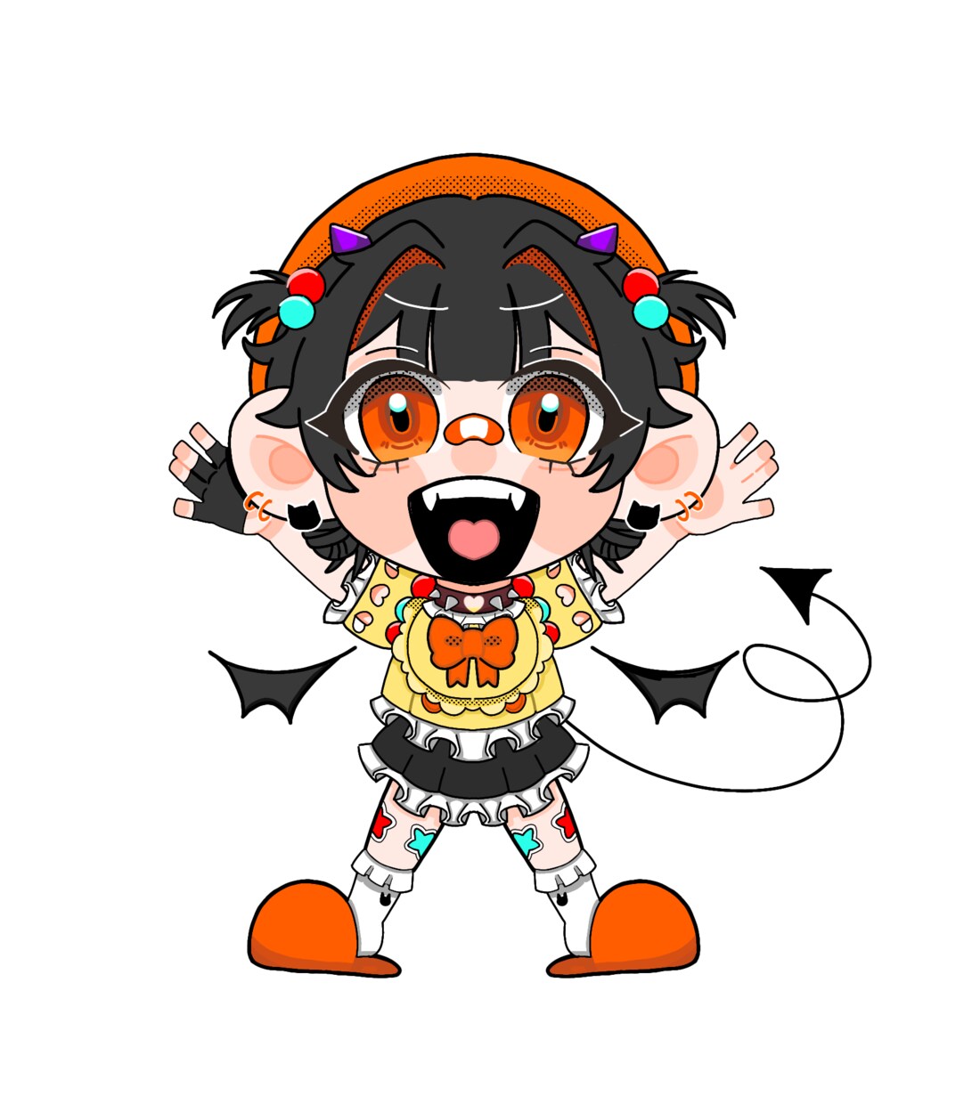 ミニキャラを主にイラスト制作します イメージを教えていただければ、なんでもイラスト制作します！！ イメージ5