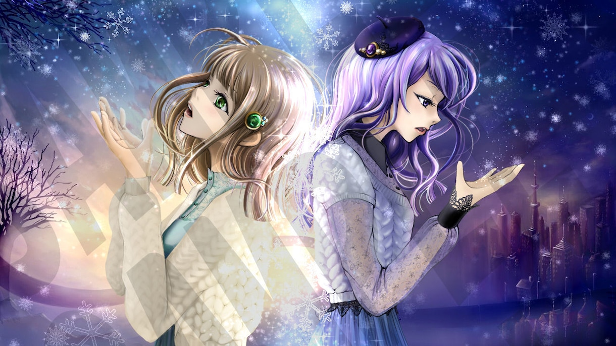 雰囲気のある一枚絵描きます 【歌ってみたやMVなどにおすすめ】 イメージ3