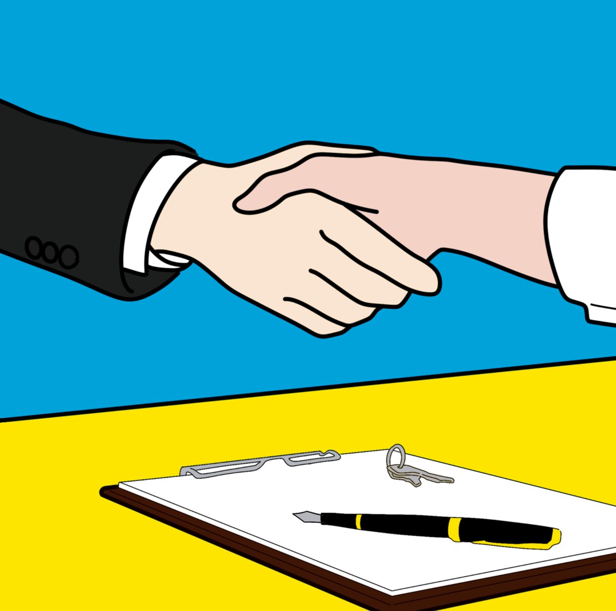 より伝わる商用イラストを描かせてもらいます シンプルな価格設定！簡潔に情報を伝える！アイキャッチにも イメージ1